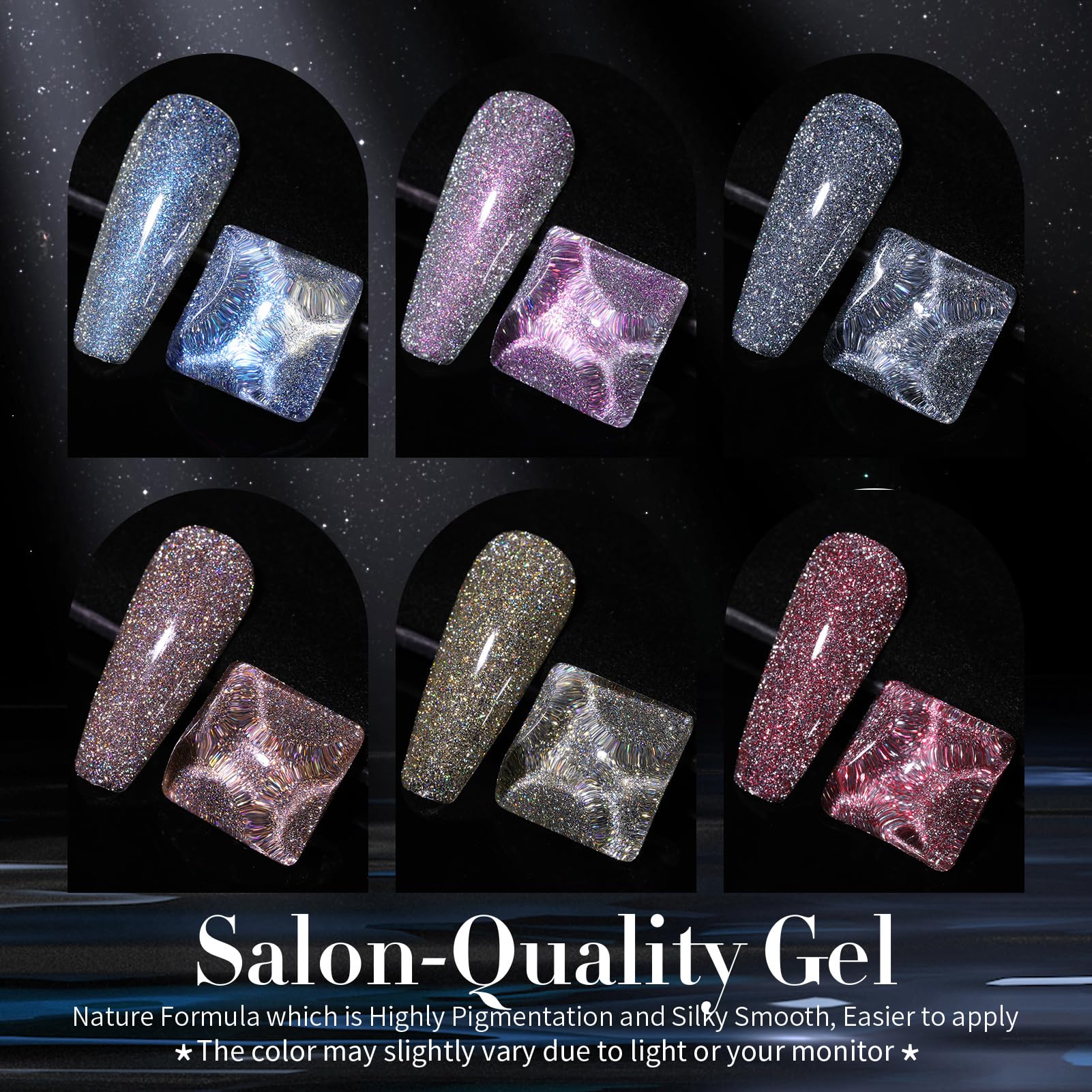 Vernis gel Born Pretty brillance lumière du soleil, rendu éclatant.