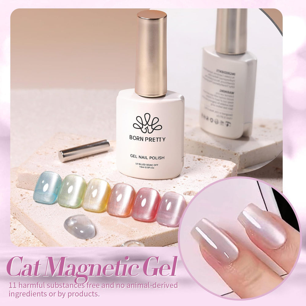 Couleurs changeantes selon lumière sur Moonlight White Born Pretty.