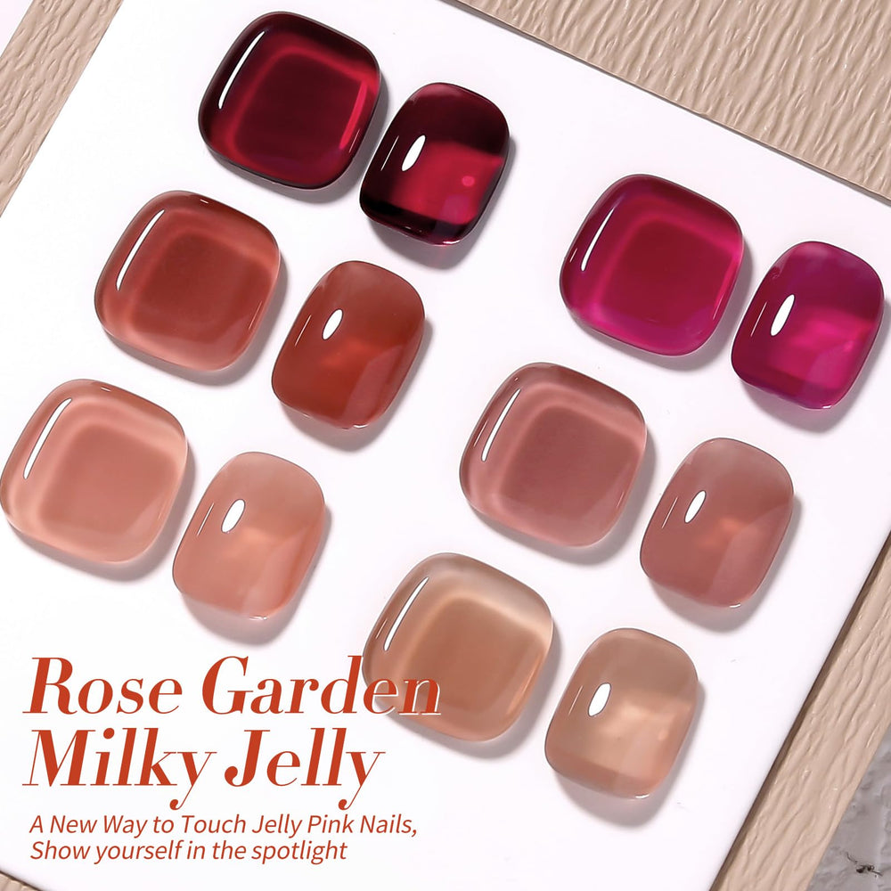 Vernis gel Born Pretty fini brillant translucide pour un effet lumineux.