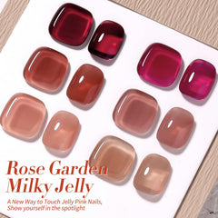 Vernis gel Born Pretty fini brillant translucide pour un effet lumineux.