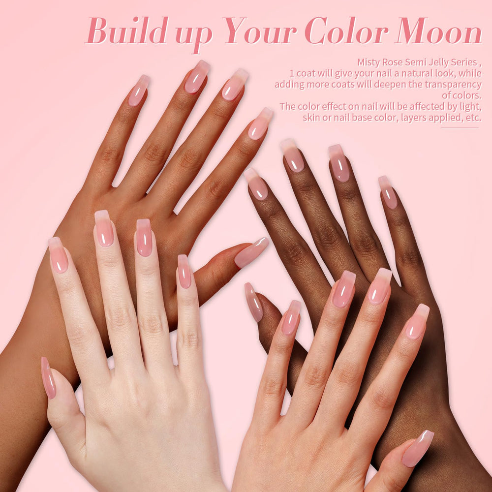 Born Pretty Jelly Pink Nude, odeur faible et utilisation agréable