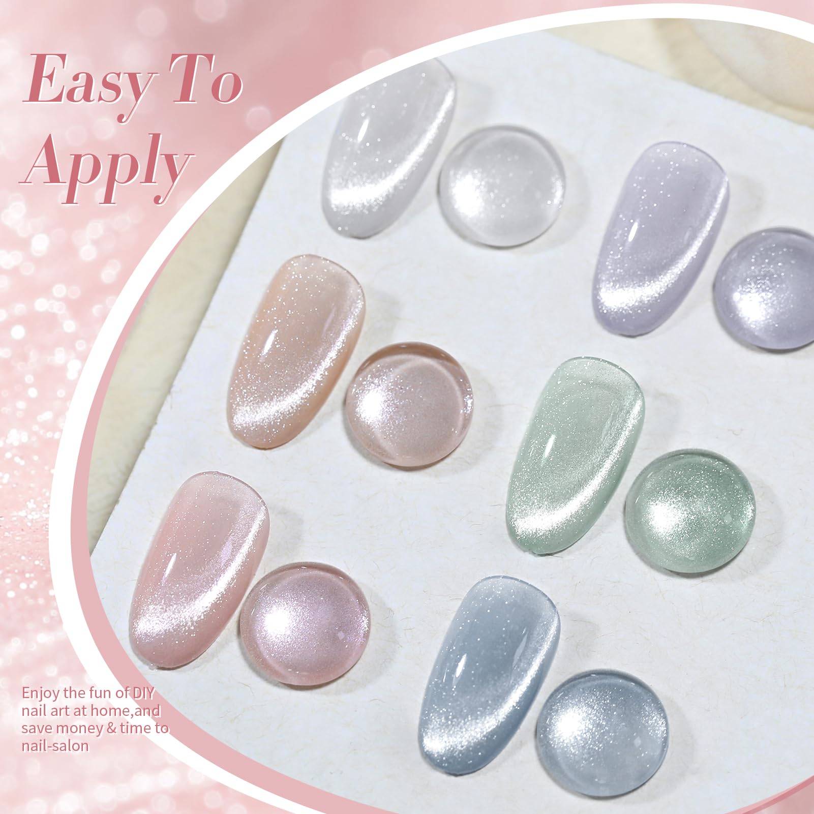 Vernis gel magnétique Born Pretty chat emballage cadeau prêt à offrir.