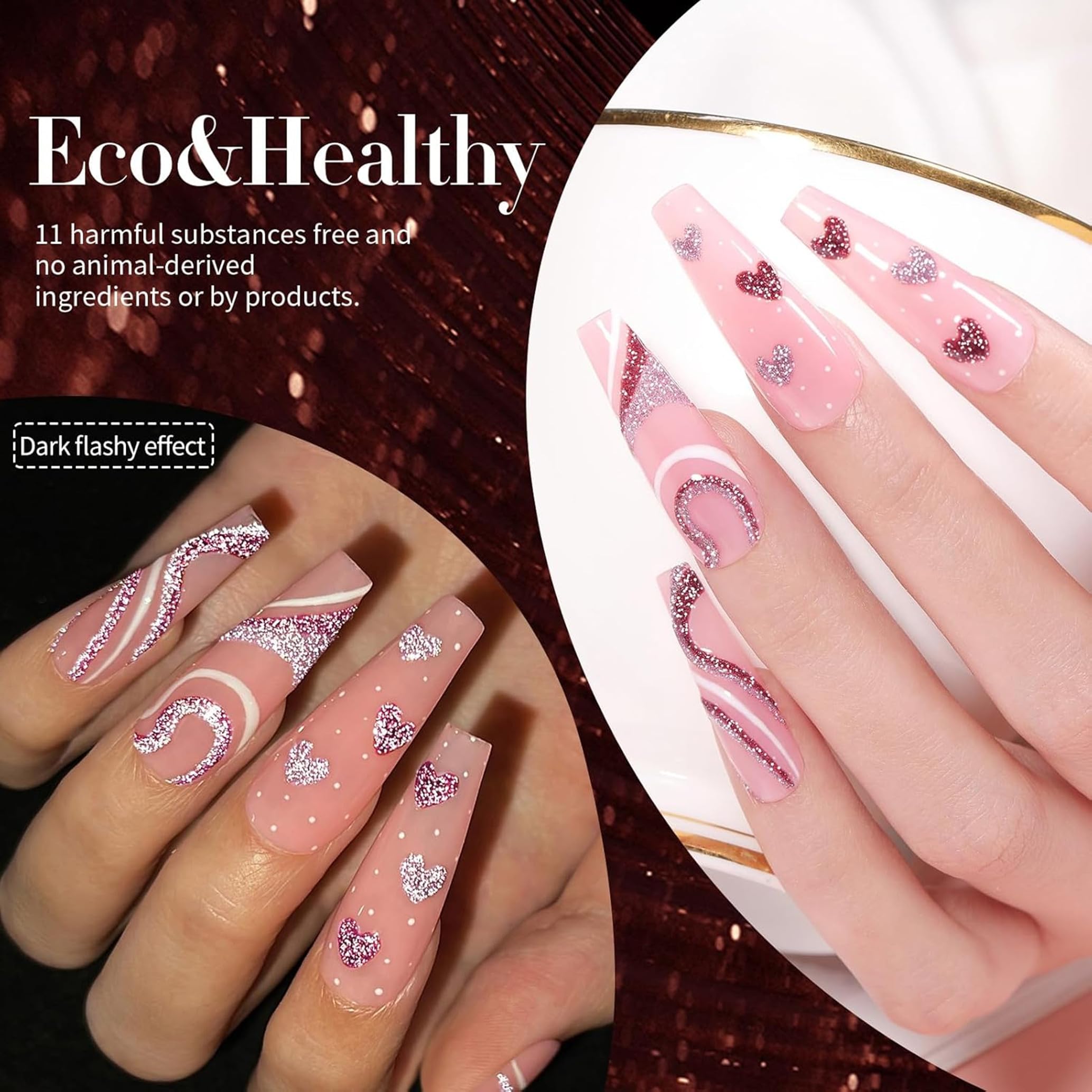 Vernis gel Born Pretty réfléchissant argent pour reflets lumineux