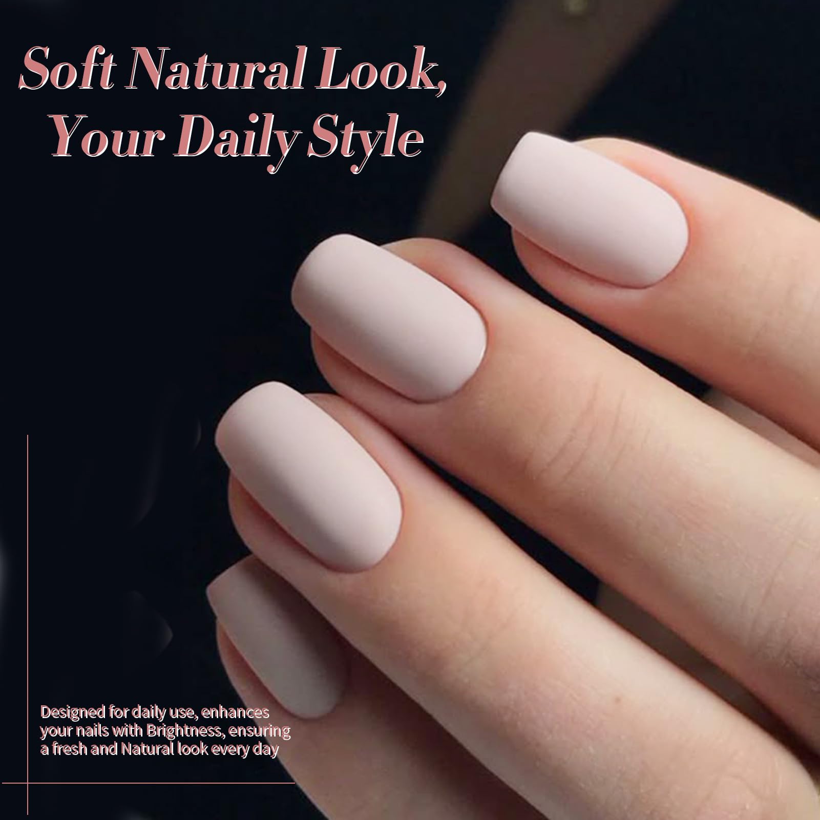 Born Pretty vernis gel rose nude — base et top coat nécessaires pour une bonne tenue.