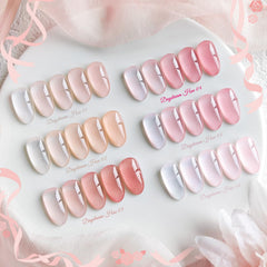 Vernis gel Born Pretty rose translucide – rendu polyvalent pour manucure maison