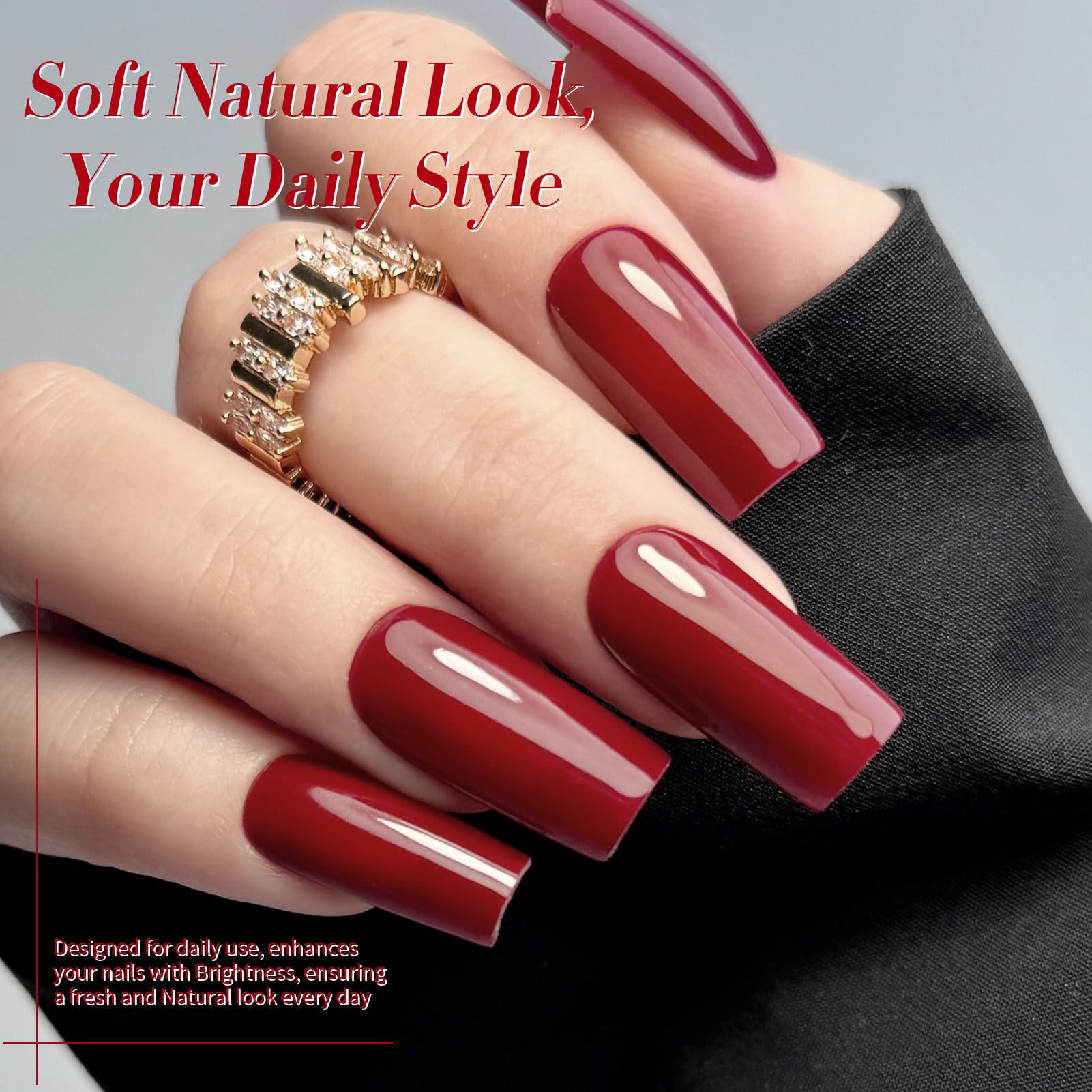 Vernis gel sous lampe LED Born Pretty, durcissement rapide et fini lustré.