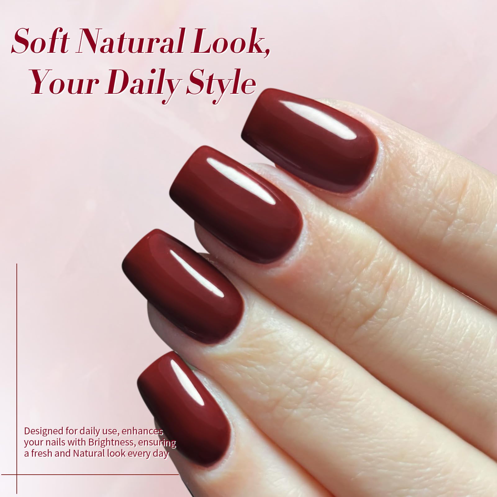 Born Pretty vernis gel rouge orange intense, parfait pour des looks audacieux et durables.