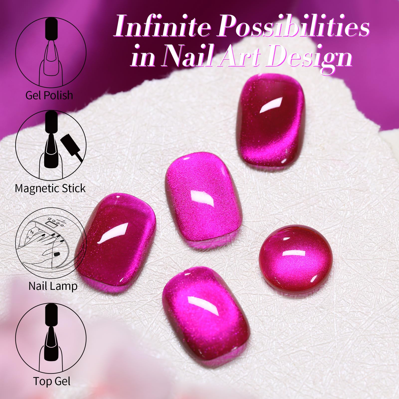 Formule saine et faible odeur du vernis Born Pretty
