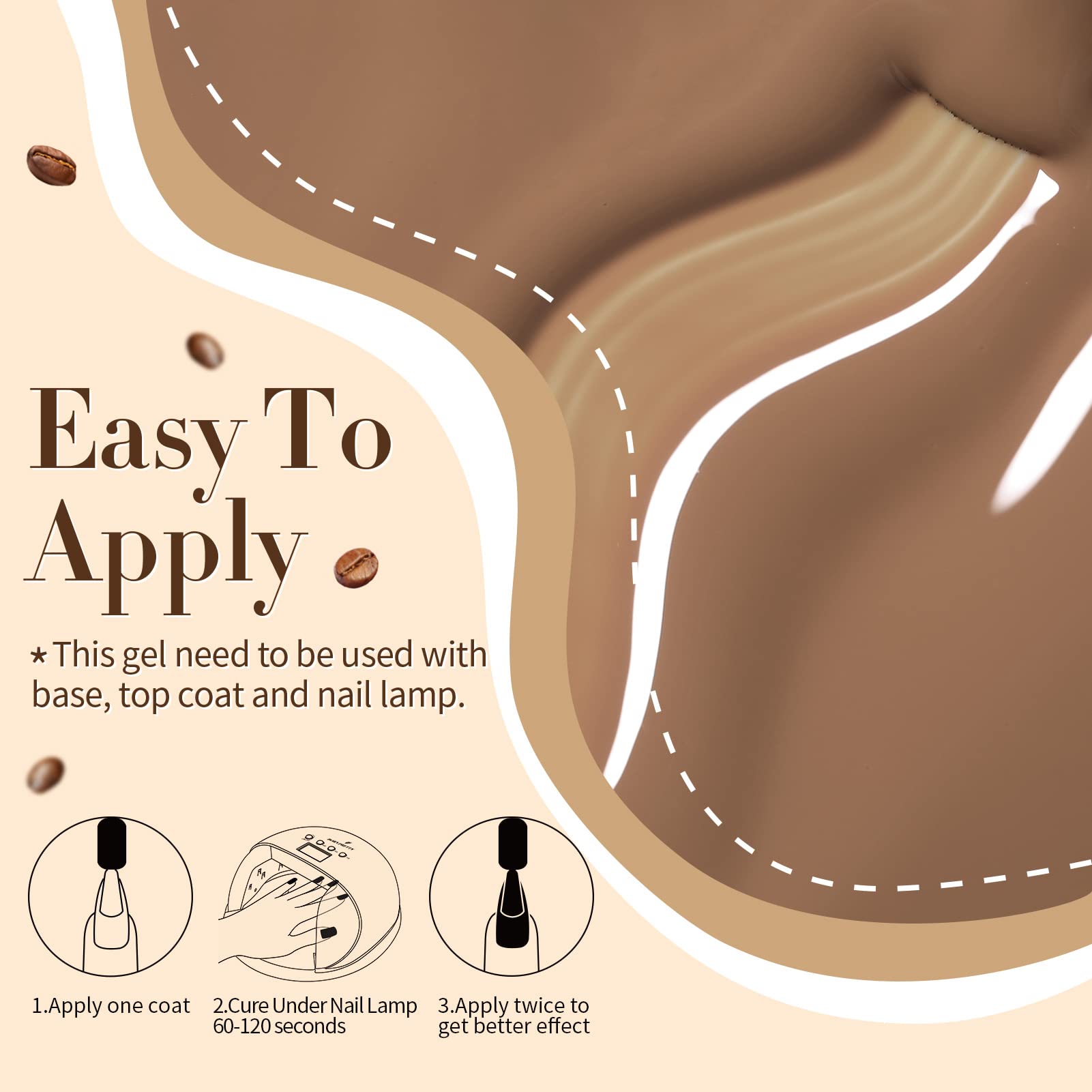 Utilisation à domicile pour manucure rapide avec Born Pretty