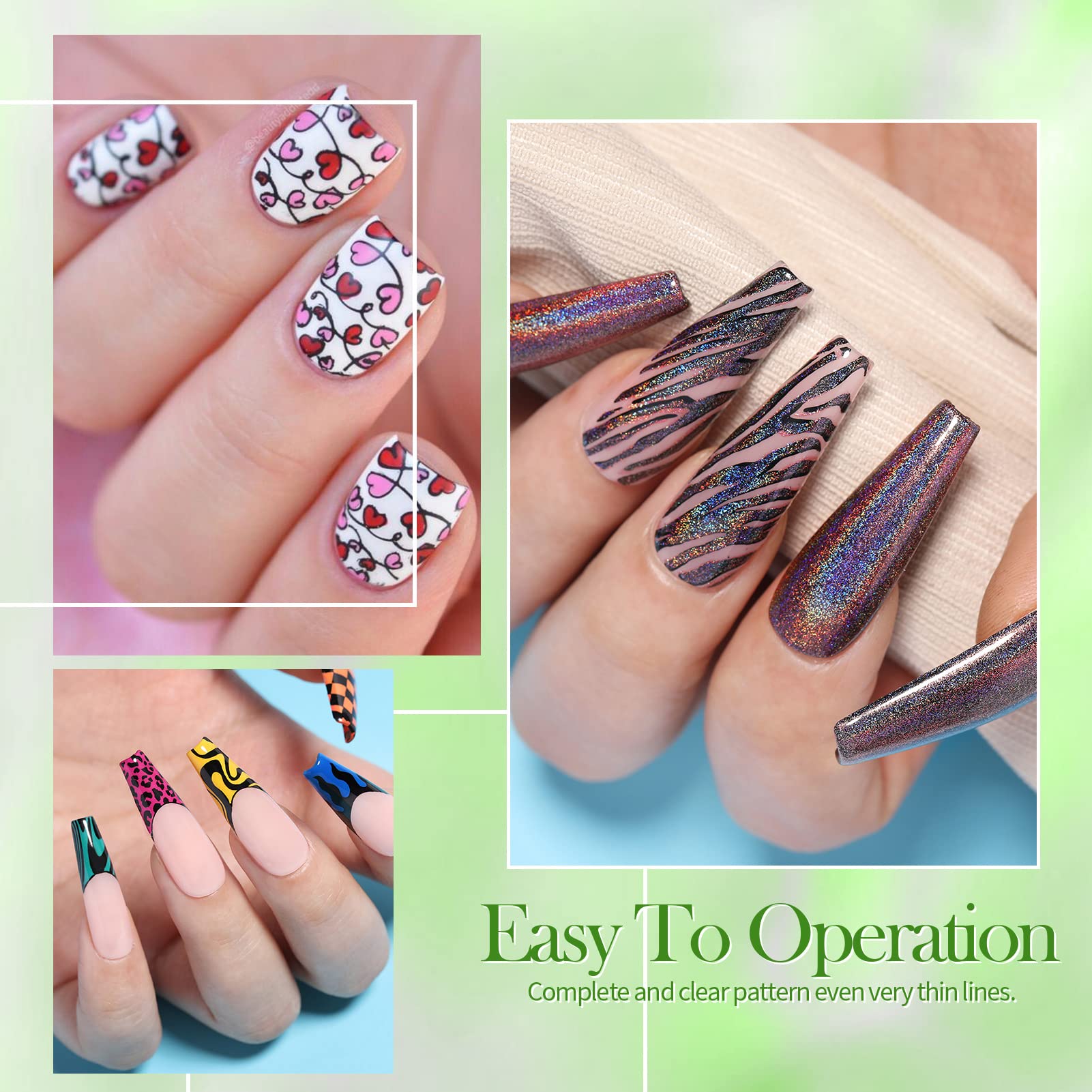 Born Pretty vernis haute brillance – éclat quotidien pour ongles visibles.