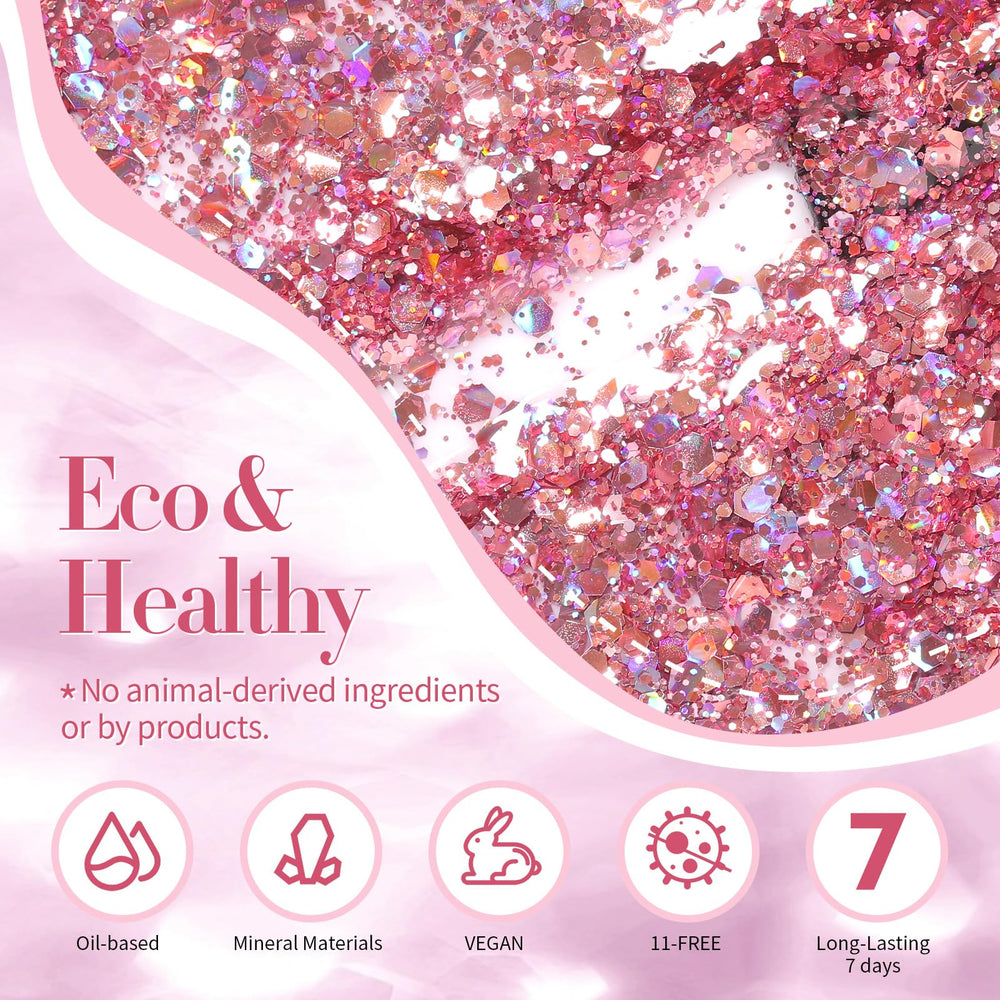 Longue tenue et entretien facile du vernis rose-or Born Pretty