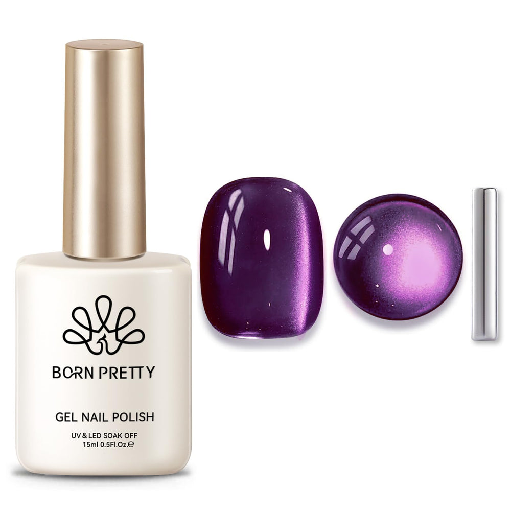 Born Pretty Gel Œil de Chat Magnétique – emballage prêt à démarrer une manucure maison.