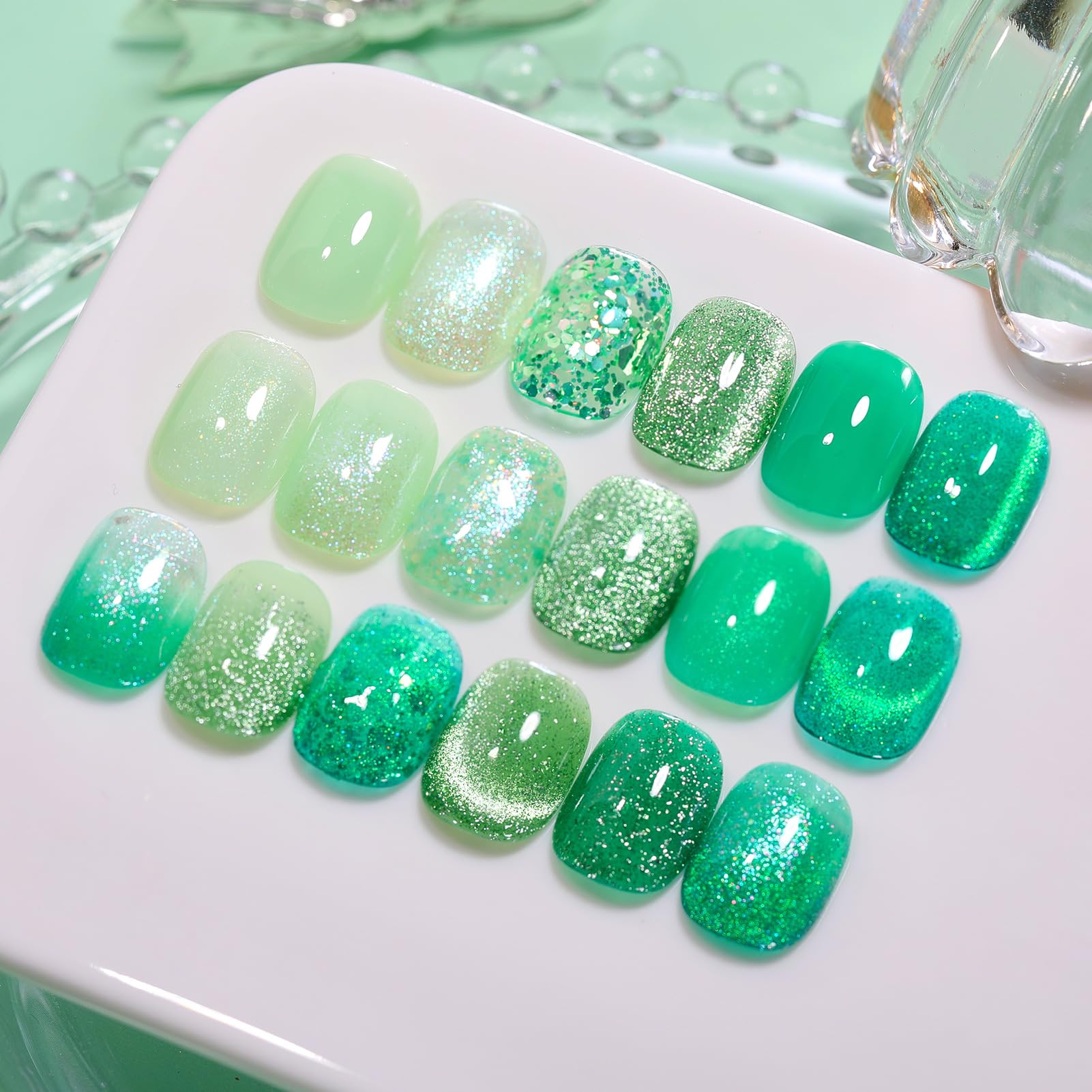 Kit vernis vert Born Pretty boîte cadeau élégante