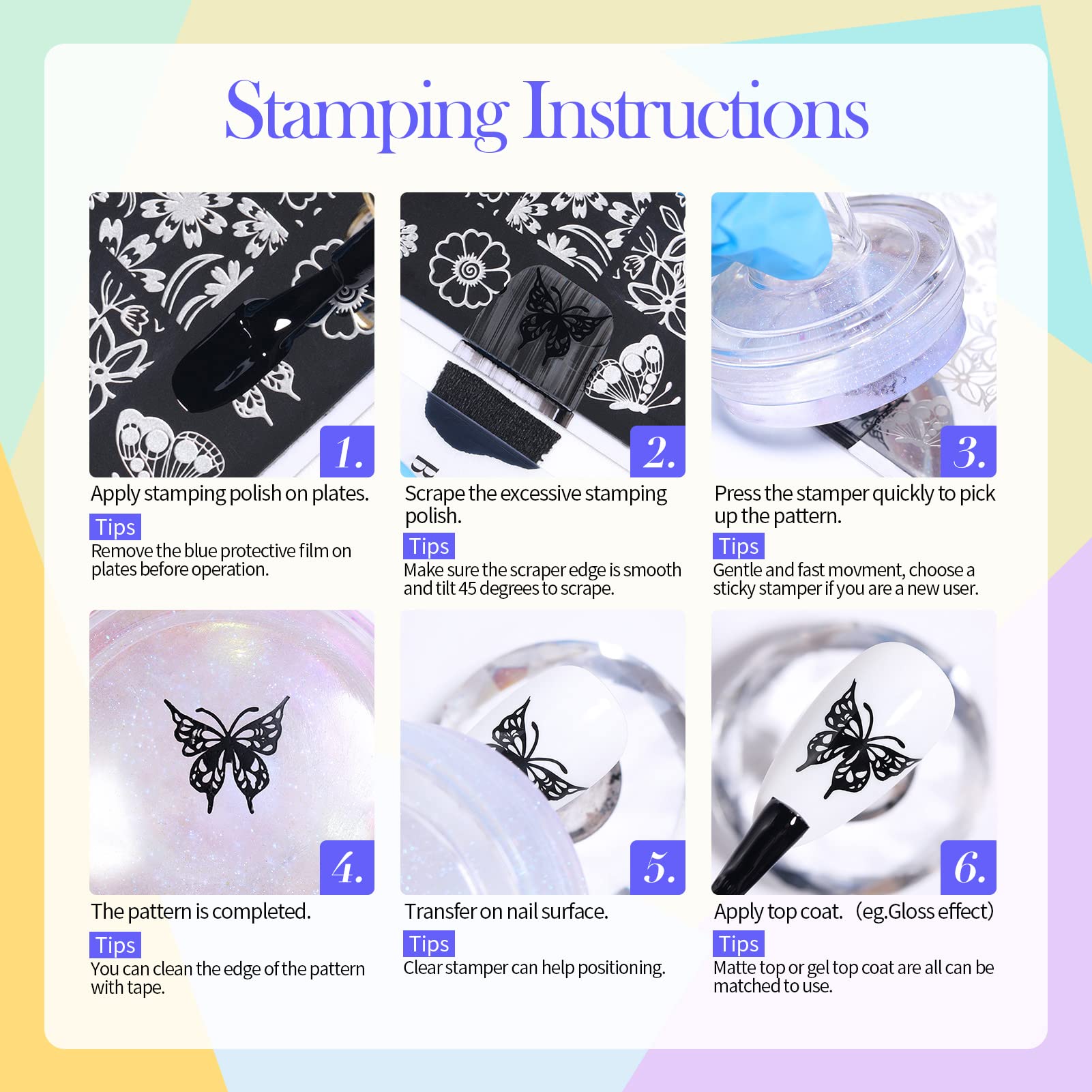 Ensemble Born Pretty, parfait pour les usages quotidiens et créations uniques.