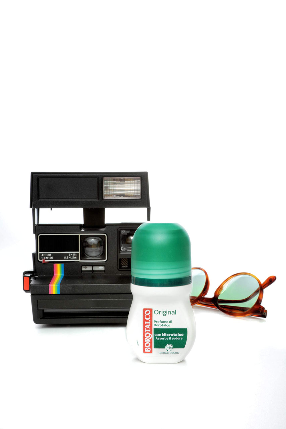 Borotalco Déodorant Roll-On Original, format compact idéal pour les déplacements