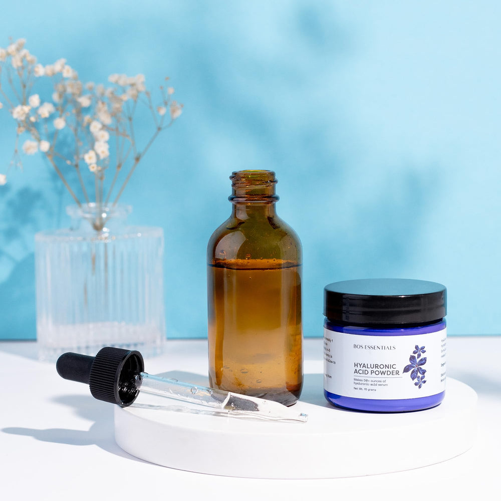 Bos Essentials résultats potentiels: peau plus dense et hydratée.
