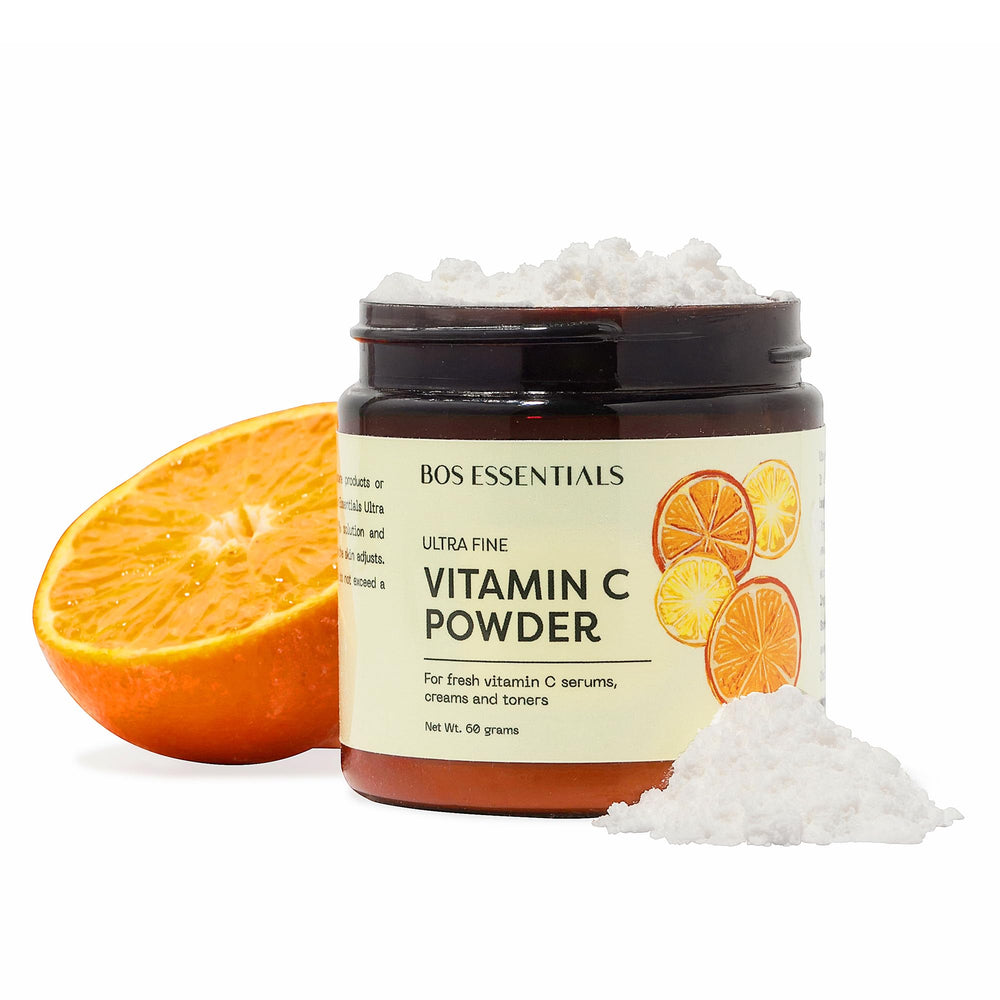 Bos Essentials Poudre Vitamine C Ultra Fine, emballage 60 g prêt à l'emploi