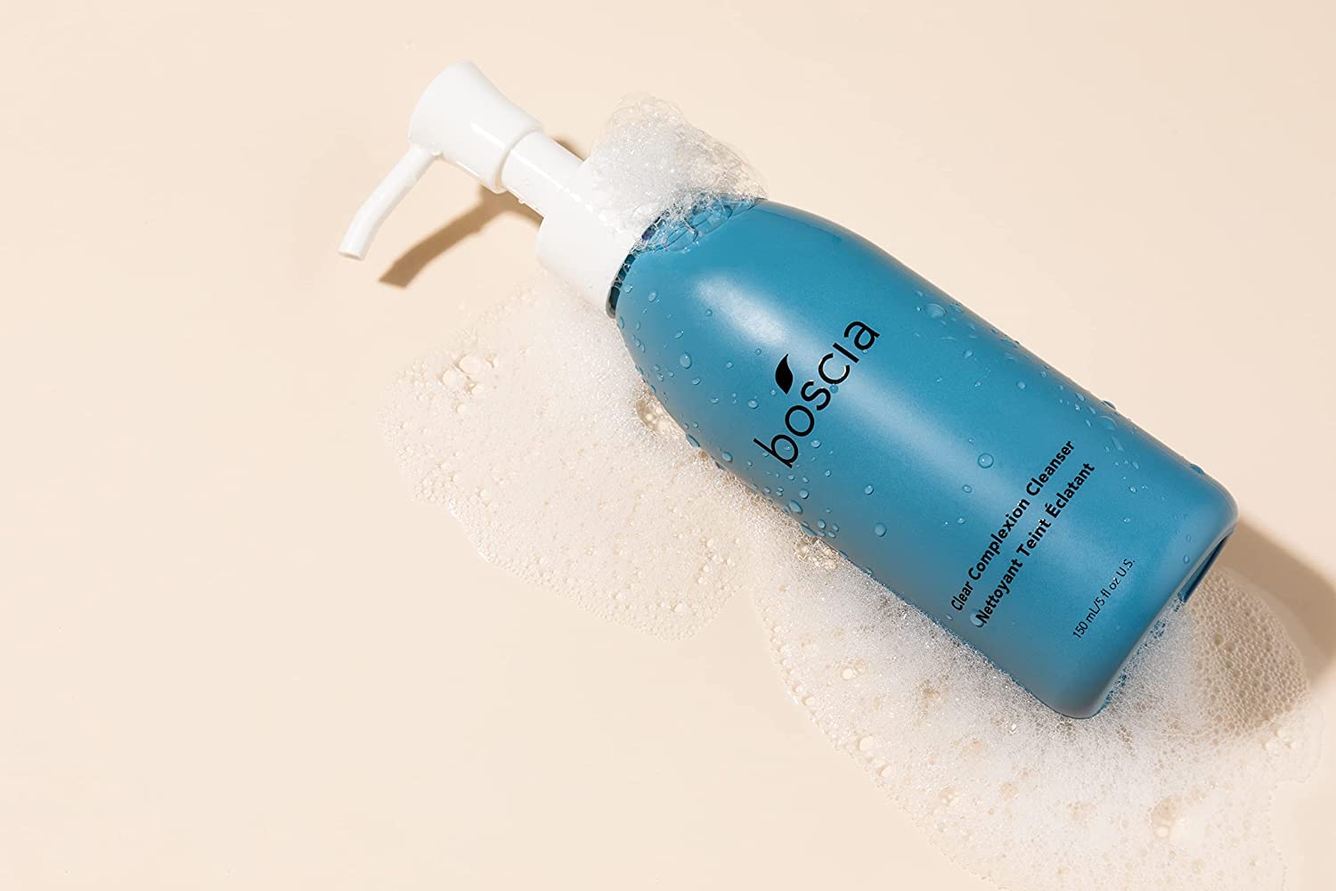 Boscia démaquillant purificateur des pores, nettoie et purifie sans agressivité.