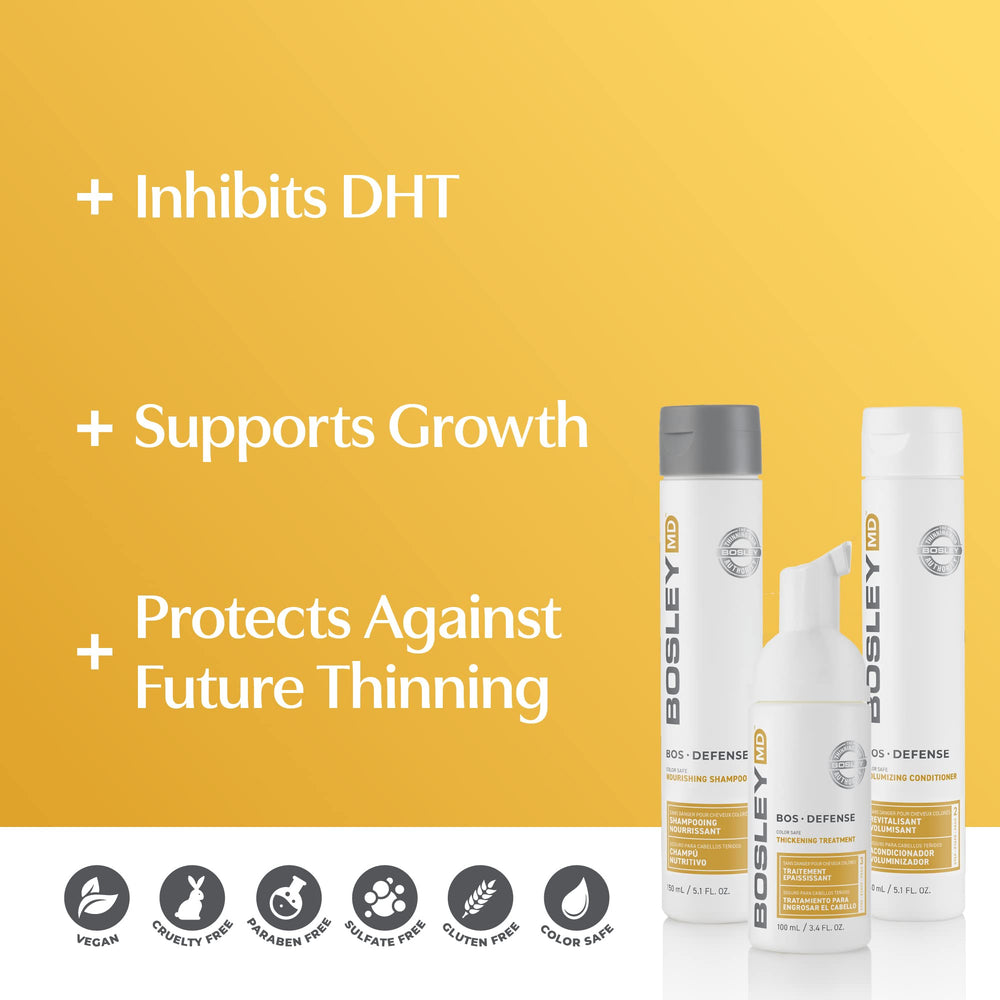BosDefense après-shampooing volumisant: corps et brillance sans alourdir