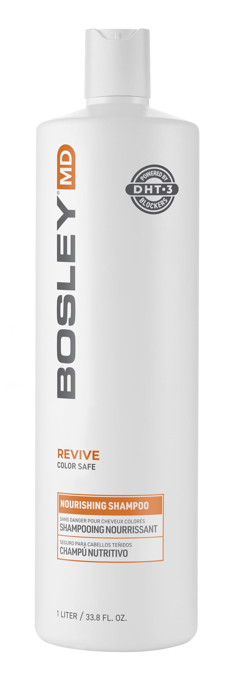 BosRevive: bouteille du shampoing prête pour une routine nourrissante des cheveux
