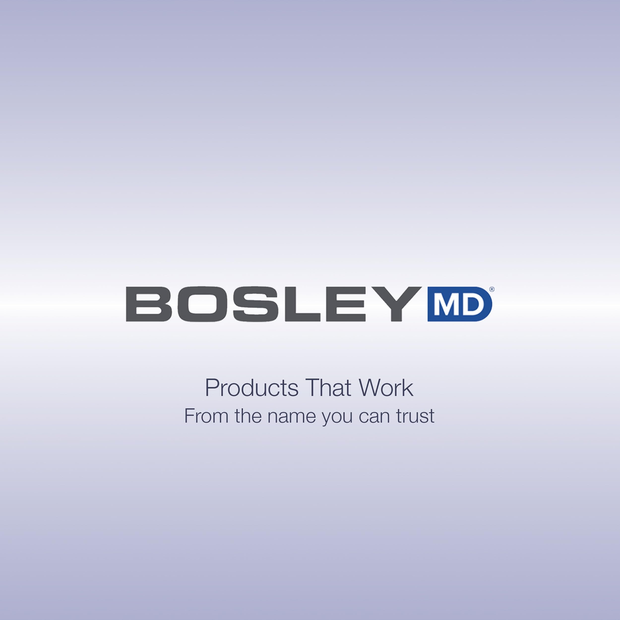 BosleyMD Fibres emballage, emballage pratique et prêt à l’emploi.