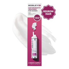 BosleyMD Foam – minoxidil pour femmes, traitement discret et efficace