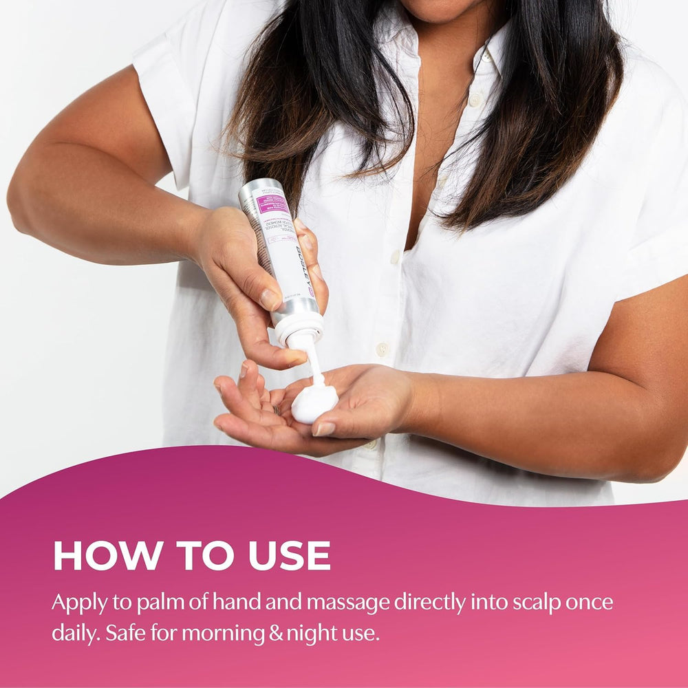 BosleyMD Foam – utilisation matin et soir dans une routine capillaire