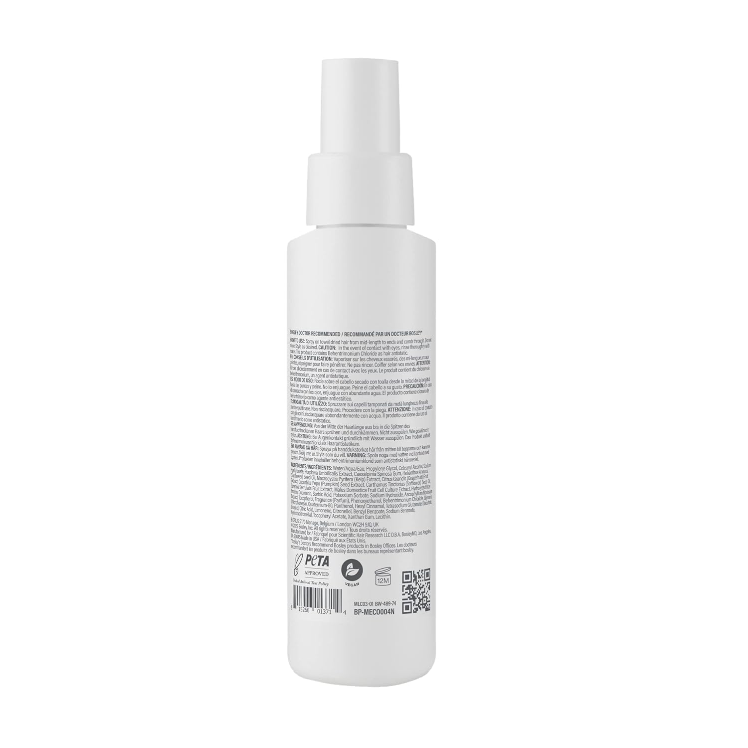 BosleyMD MendXtend – emballage élégant et routine capillaire