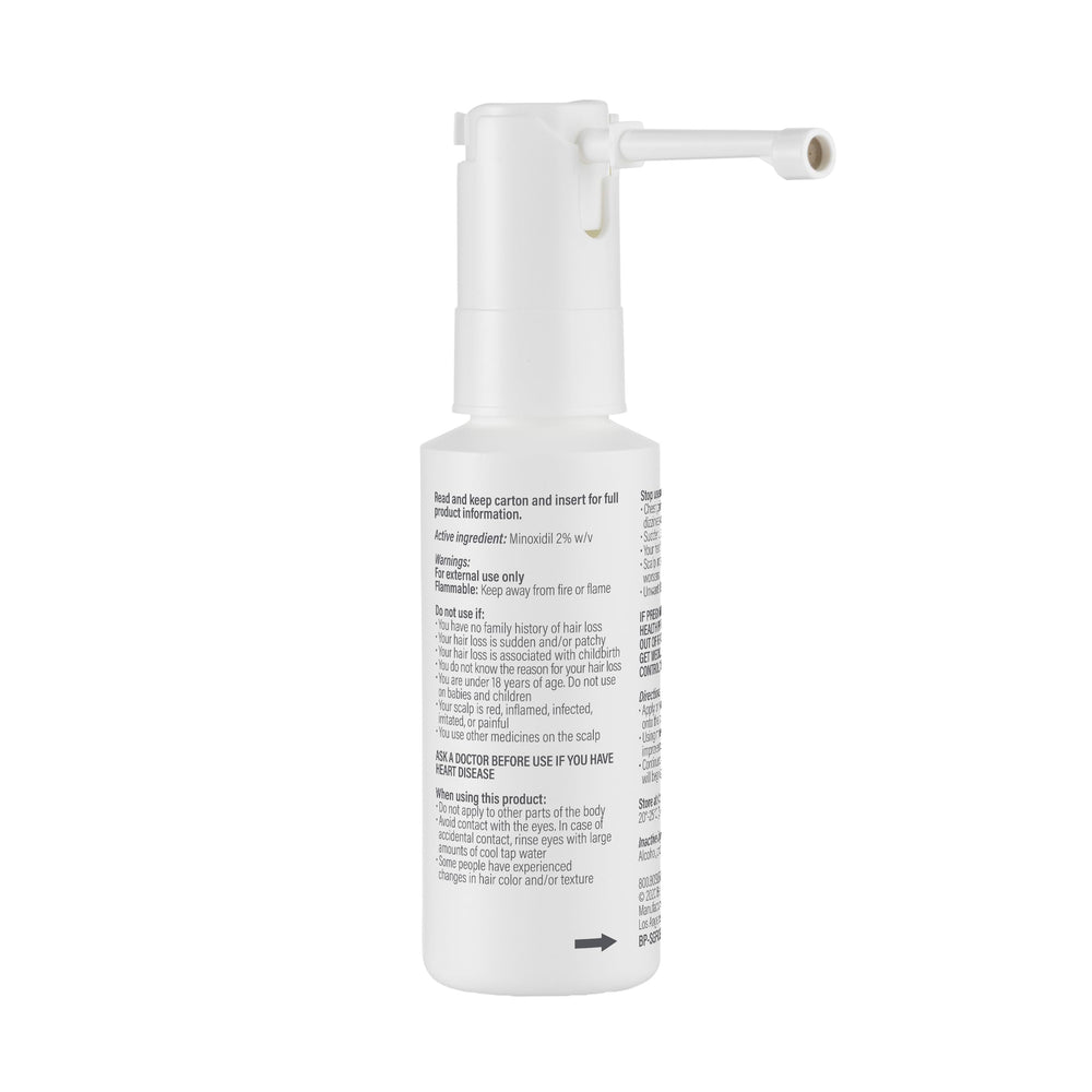 BosleyMD Minoxidil femme – densité capillaire potentielle avec usage régulier.