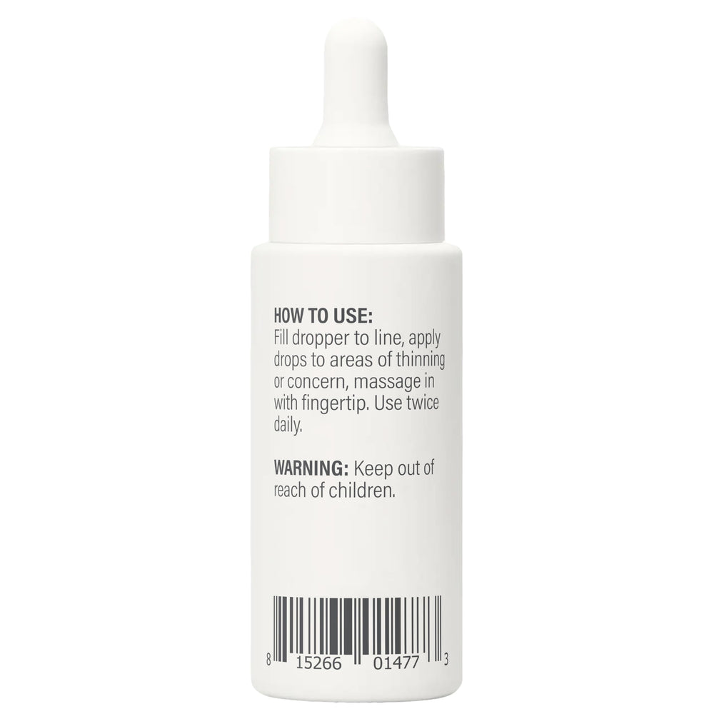 BosleyMD Revive+ sérum application sur le cuir chevelu : soin ciblé et précis.
