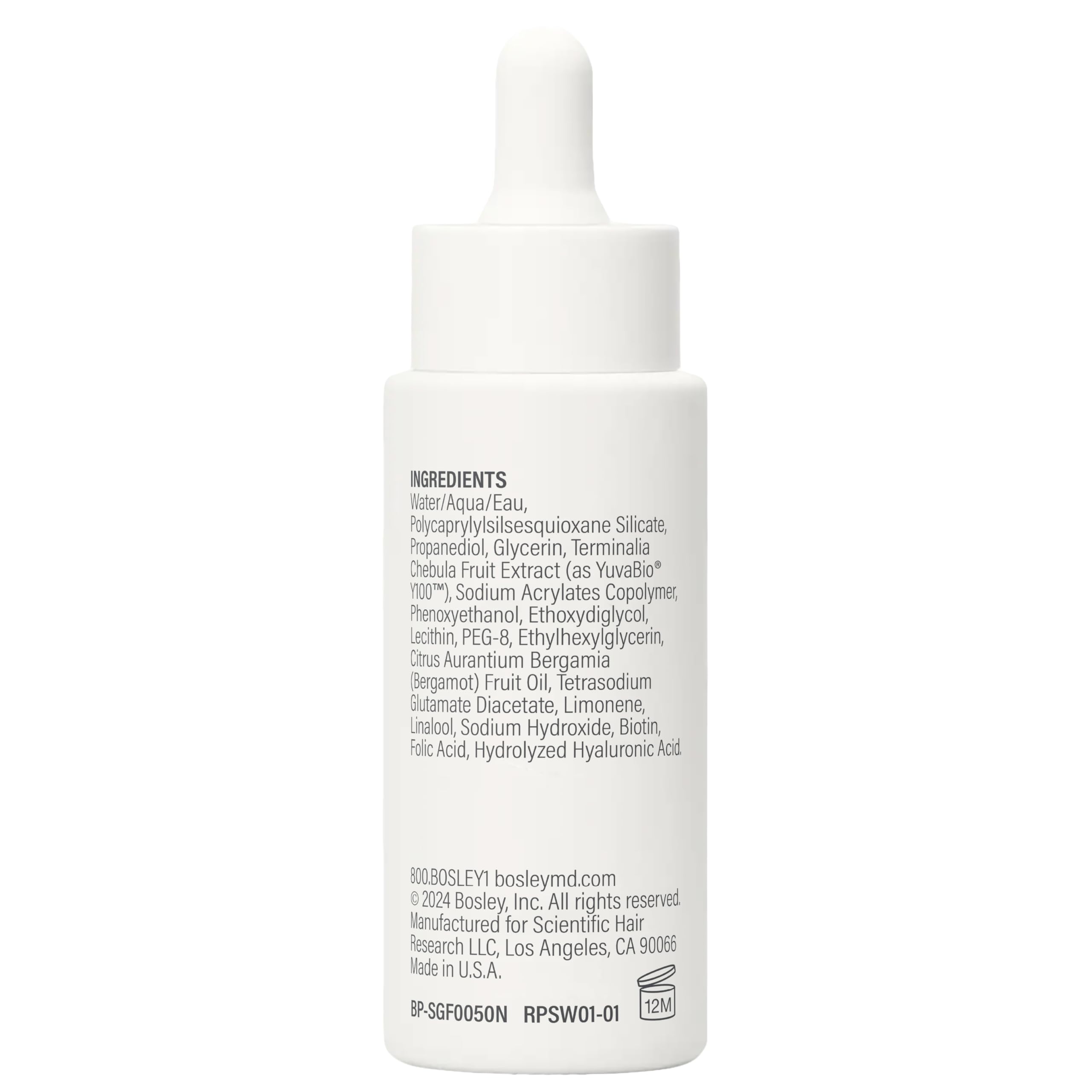 BosleyMD Revive+ sérum texture légère : convient à tous types de cheveux.