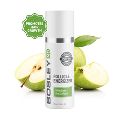 BosleyMD Sérum Cheveux gouttes application: favorise la microcirculation du cuir chevelu