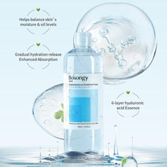 Bosongy Tonique Hydratant, effet de relief immediat apres l’application.