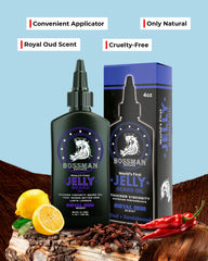 Bossman Gelée Barbe – ingrédients naturels, cire d’abeille, avocat et soja.