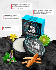 Bossman baume barbe-relaxant texture crème pour une barbe douce.