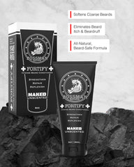 Bossman Fortify : ingrédients naturels nourrissent les poils et apaisent la peau.