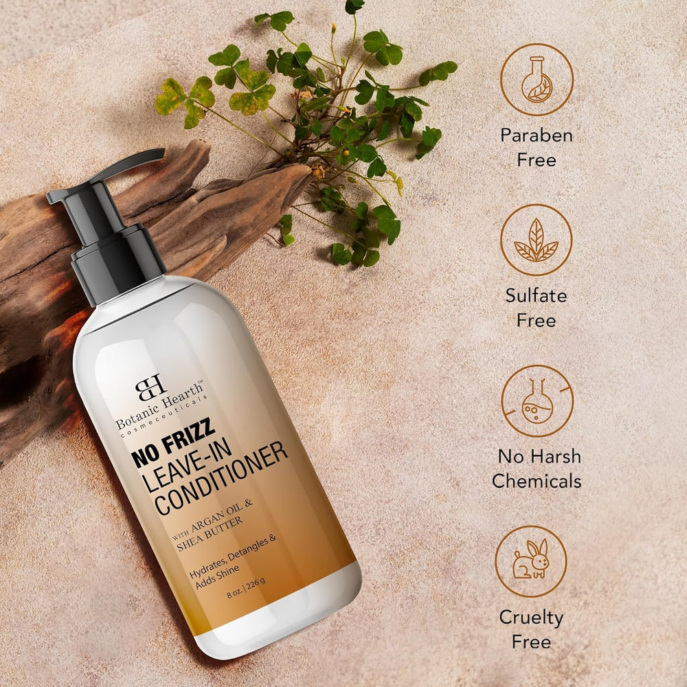 Botanic Hearth demelant sans rinçage pour cheveux boucles reduit les noeuds
