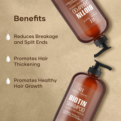 Botanic Hearth Biotin Shampoing Gingembre Pur – texture légère, soin doux pour les cheveux