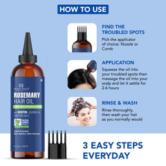 Botanic Hearth - biotine et ricin pour cheveux forts et nourris