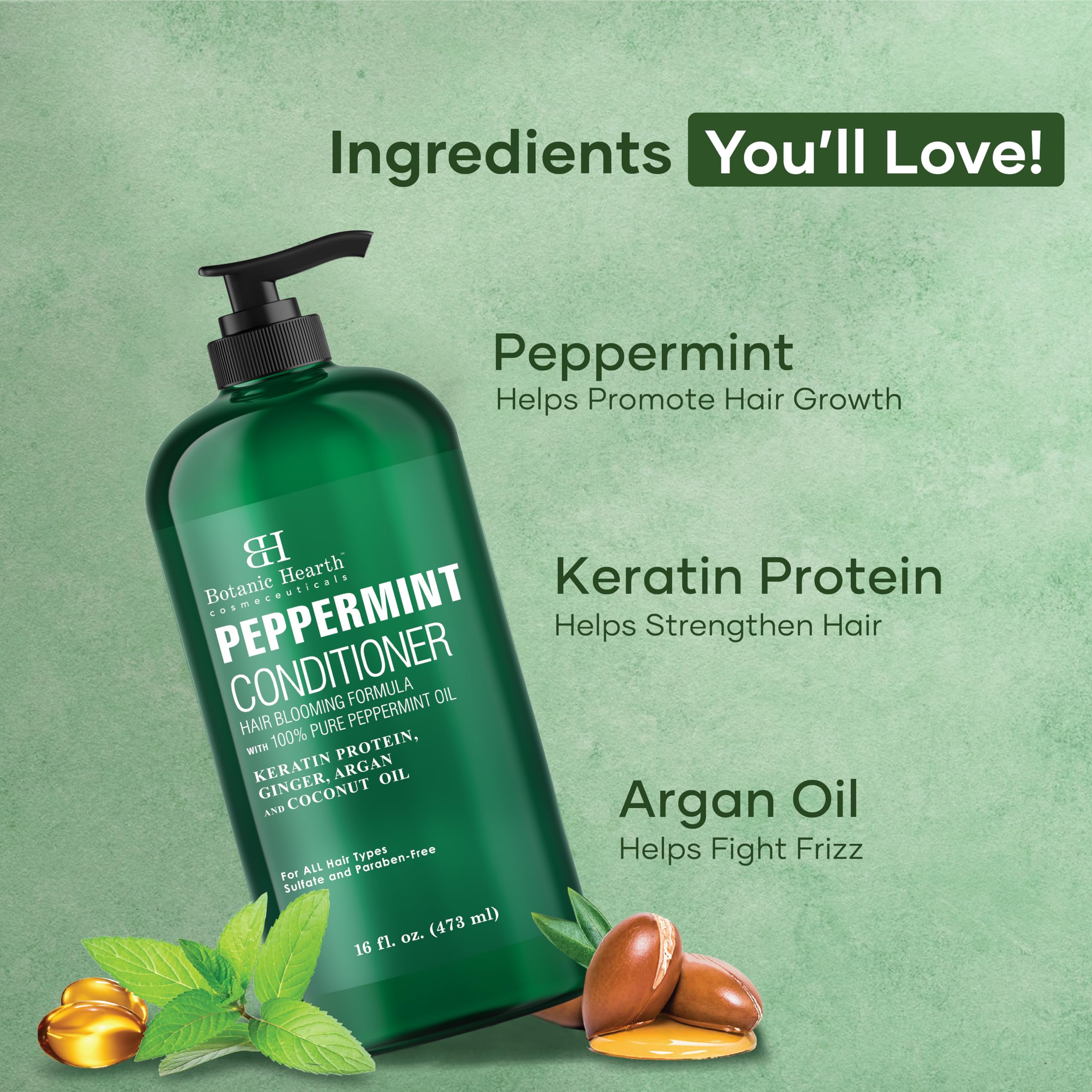 Botanic Hearth menthe poivrée application douche, usage quotidien possible