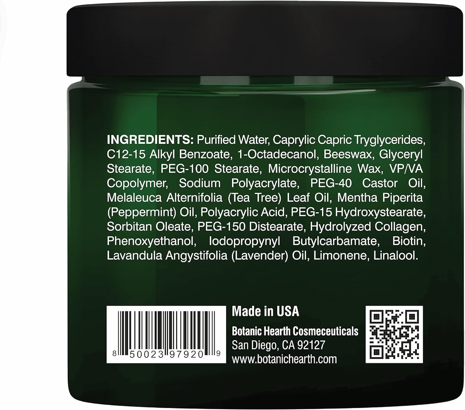 Botanic Hearth parfum léger Tea Tree pour le coiffage et une sensation rafraîchissante.