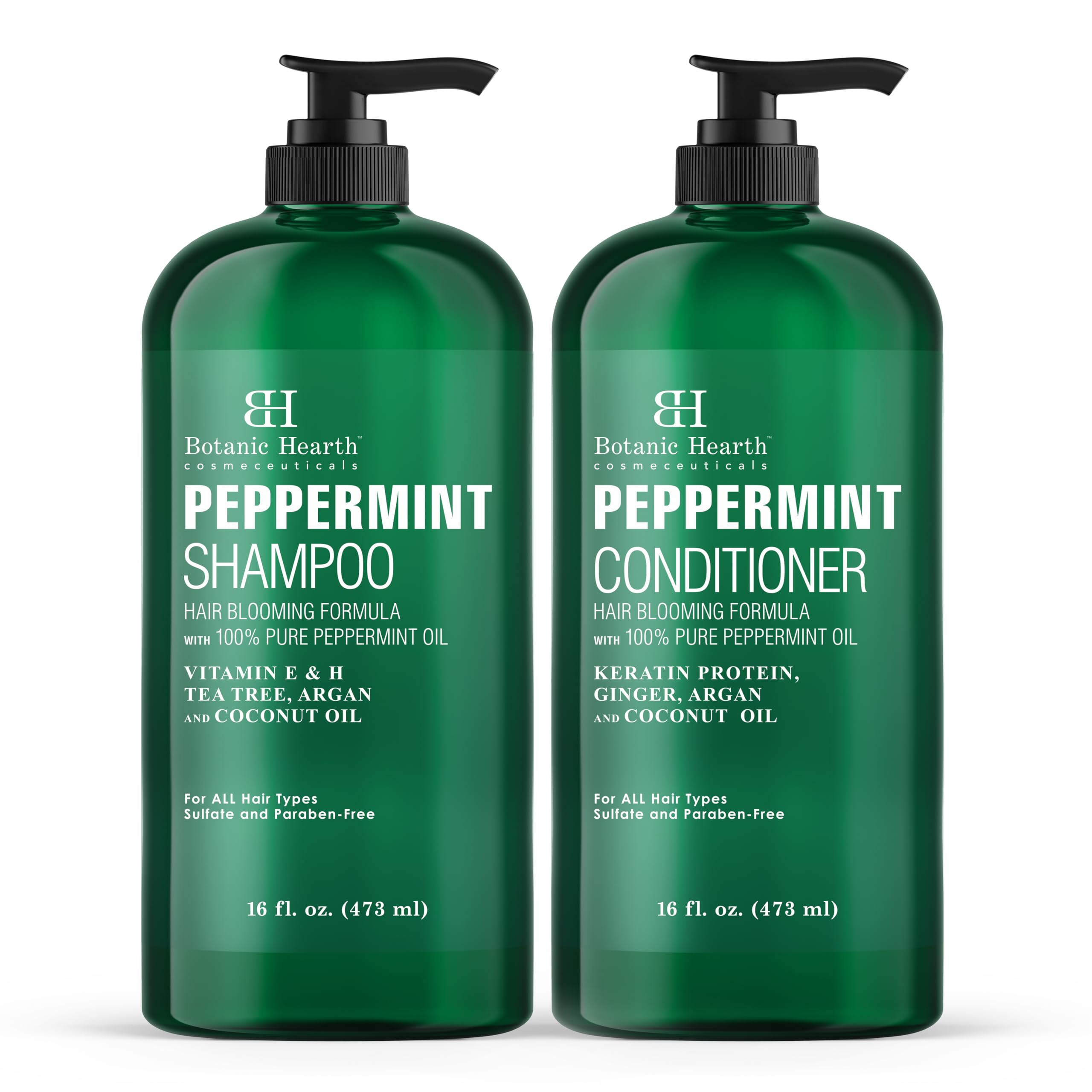 Botanic Hearth ensemble shampoing et après-shampoing emballage élégant prêt à offrir