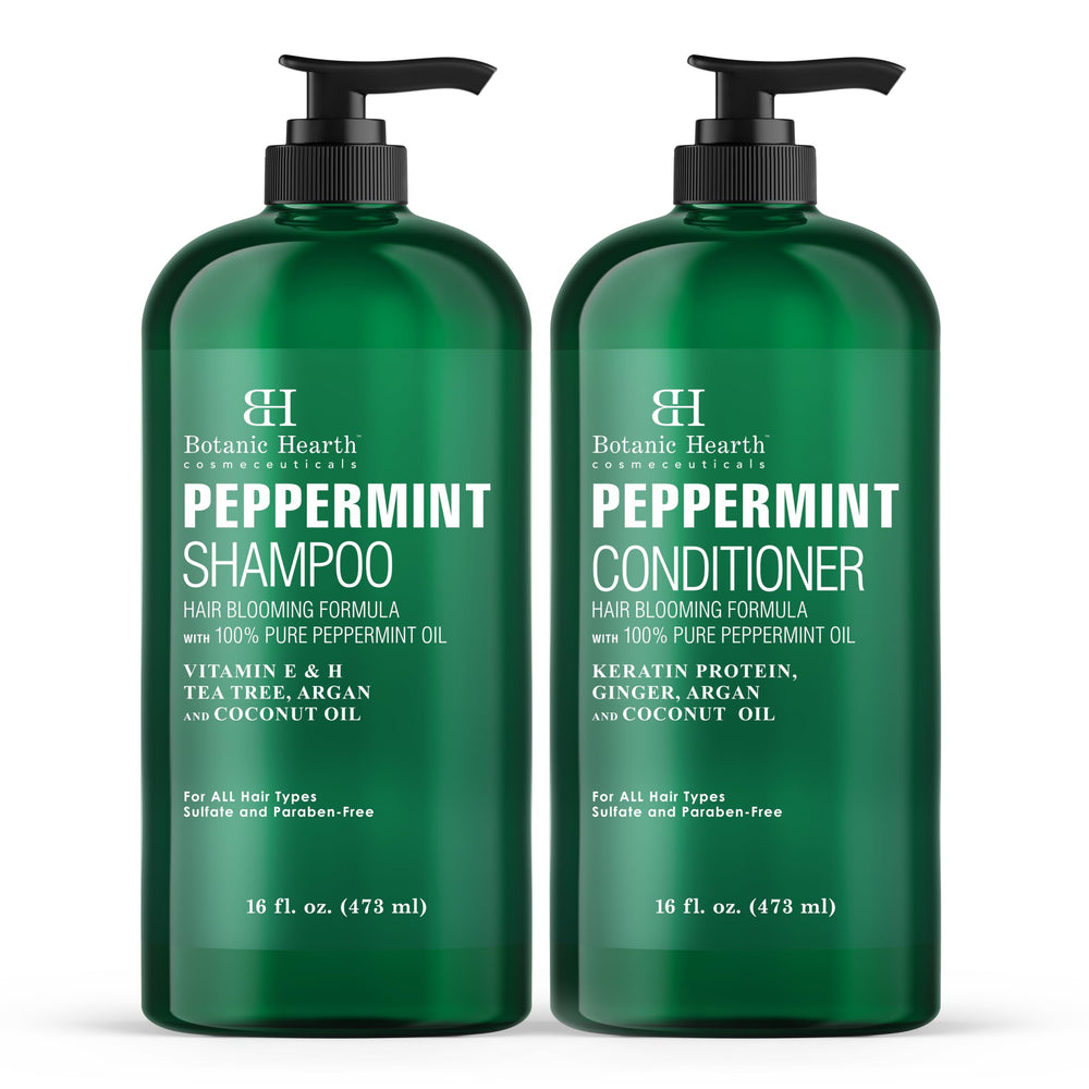 Botanic Hearth ensemble shampoing et après-shampoing emballage élégant prêt à offrir