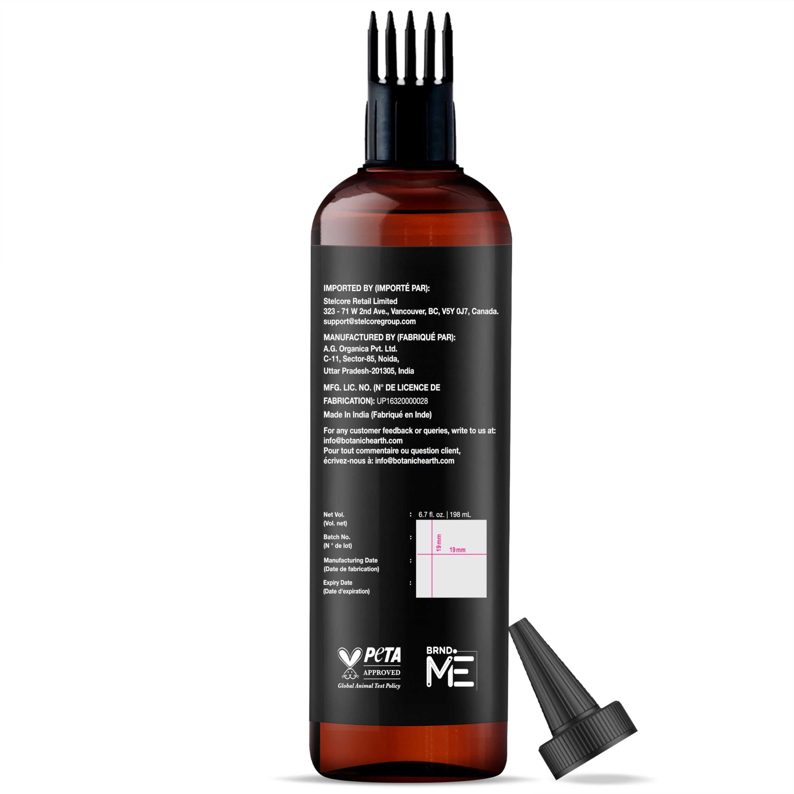 Botanic Hearth Formule sans paraben et sans sulfate.