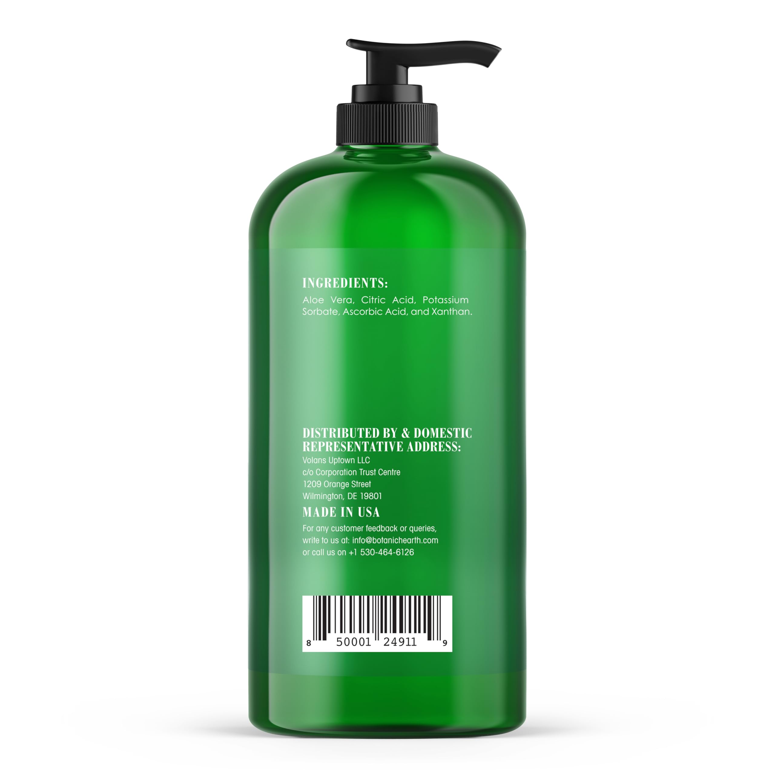 Gel Botanic Hearth Aloe Vera pour apaisement peau sensible et irritée.