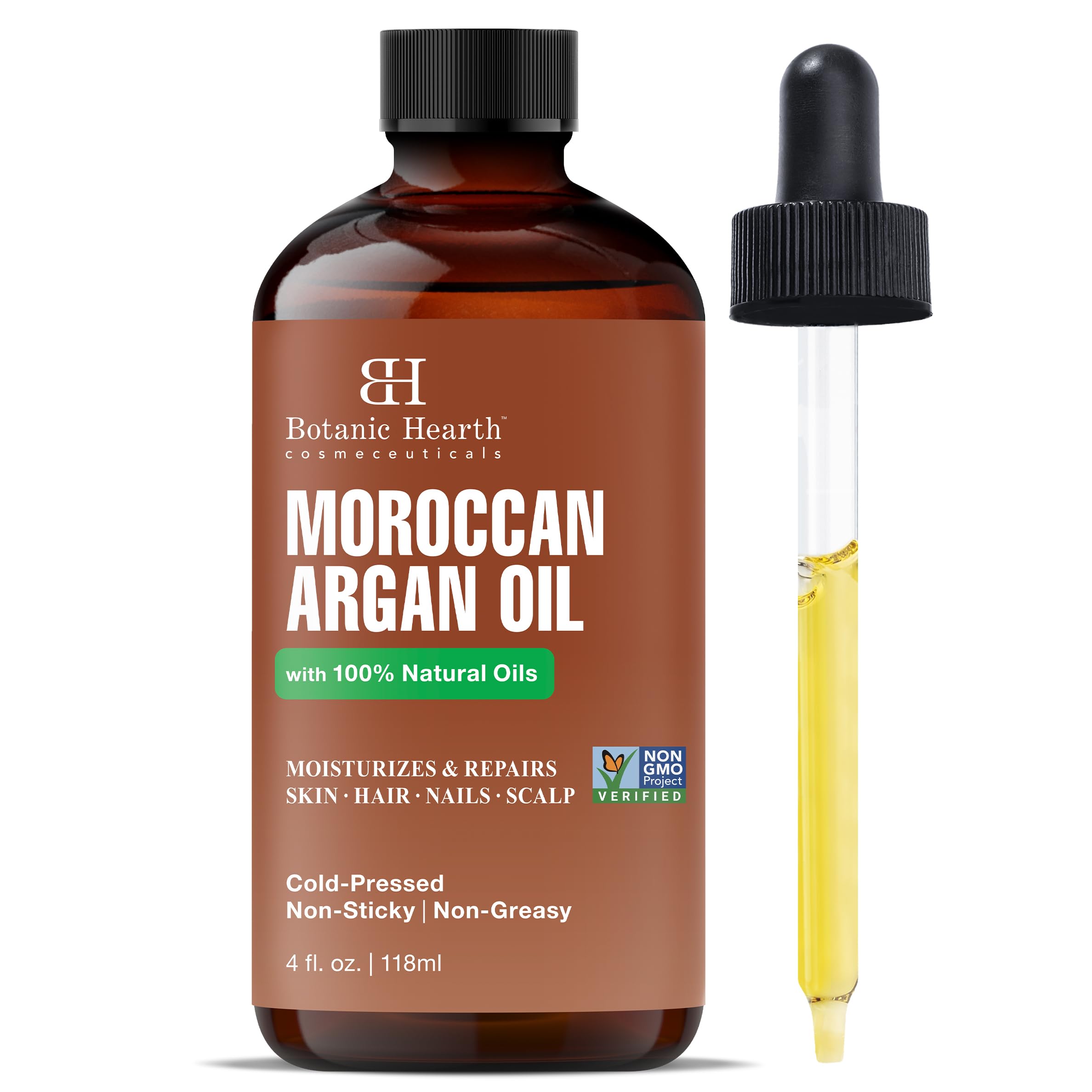 Botanic Hearth huile d'argan – hydratation en profondeur pour cheveux secs