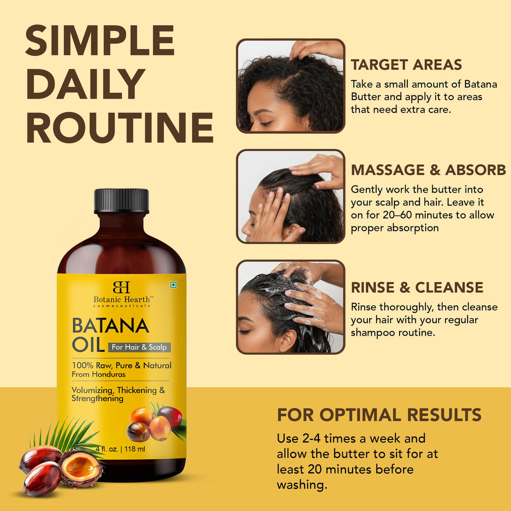 Ongles et cuticules hydratés grâce à l’huile Batana Botanic Hearth