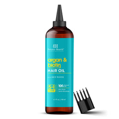 Botanic Hearth Huile Cheveux avec applicateur pour une application précise et nourrissante.