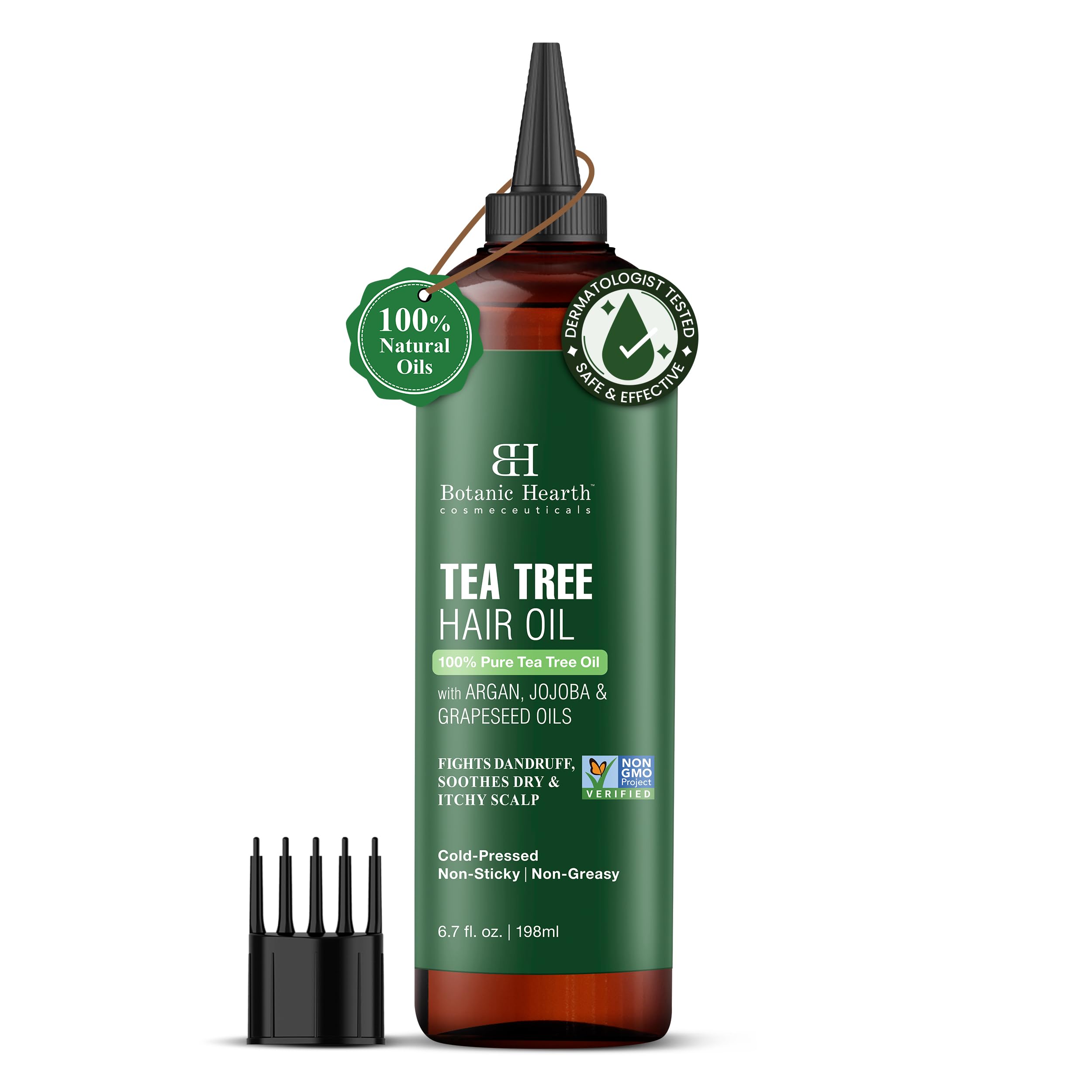 Botanic Hearth Huile Cheveux, non testé sur les animaux et éthique.