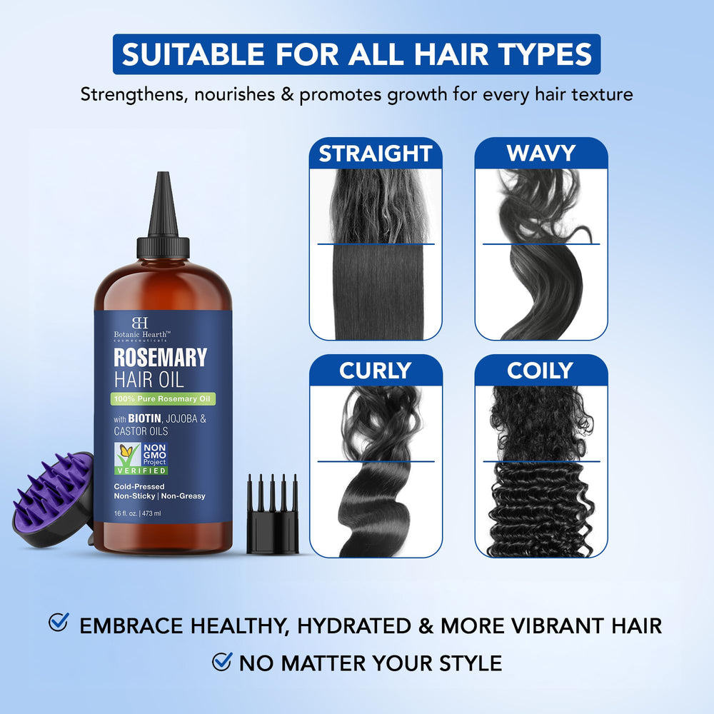 Botanic Hearth Huile cheveux – sans additifs artificiels pour une routine naturelle.